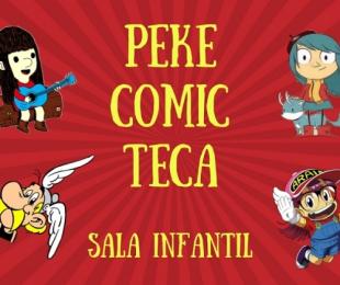 Cartel Peke-Cómic-Teca