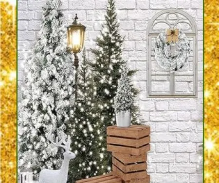 Imagen de la exposición temnática "Navidades glamurosas"