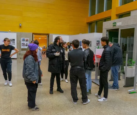 Inauguración de la exposición fotográfica del vestíbulo en febrero