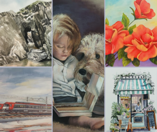 Imagen de la Exposición de Pintura “Pintando con Elena”