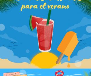 Imagen de la Exposición temática "Revistas refrescantes para el verano"