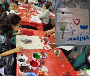 Imagen del Taller infantil “La naturaleza también se pinta”