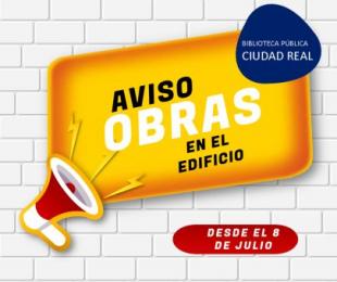 Imagen de aviso por obras