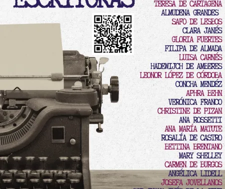 cartel de dia de las escritoras