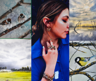 Imagen de la Exposición &quot;Vínculos artísticos de dos Generaciones&quot;