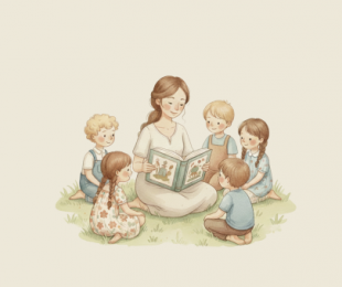 Imagen del cuento  "La ovejita”