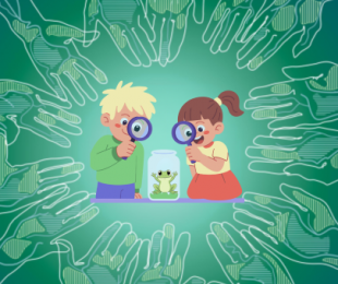 cartel del taller infantil