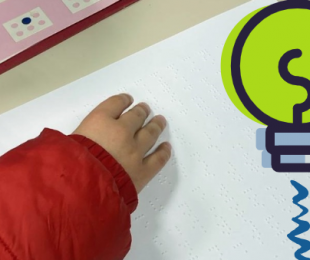 Imagen del Taller infantil “Acercándonos al Braille”