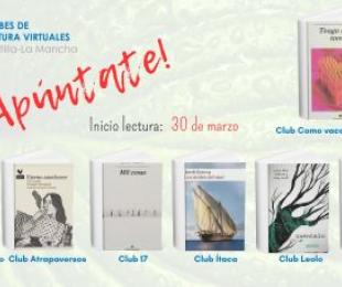 Imagen de los clubes de lectura virtuales de abril