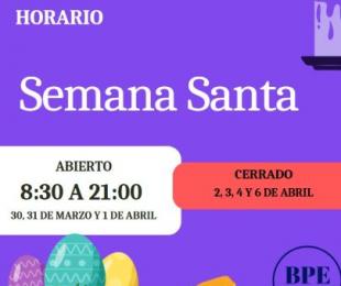 Horario Semana Santa
