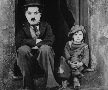Fotograma de la película El chico