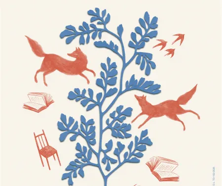 cartel dia del libro de Castilla- La Mancha