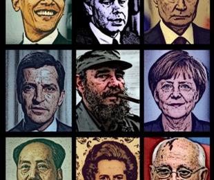 Imagen de la Exposición temática “Retratos de Poder: Biografías de Grandes Políticos del siglo XX"