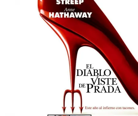 Portada de la película El diablo viste de Prada