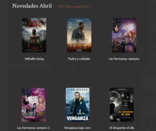 Imagen de las novedades de abril en eFilm