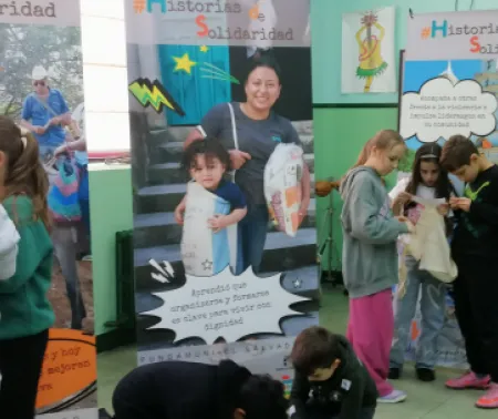 Imagen de la Exposición “Historias de Solidaridad”