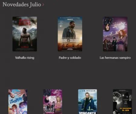 Imagen de las Novedades eFilm julio