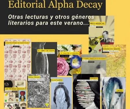 Imagen de la exposición temática “Alpha Decay: Editorial independiente”