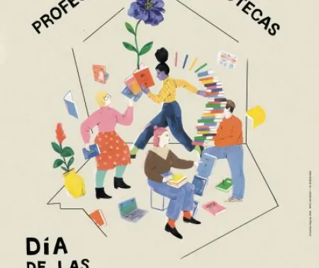 Cartel día bibliotecas 2026