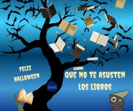 Imagen de la Exposición temática “Que no te asusten los libros”