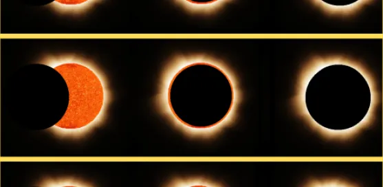 Imagen de la Exposición bibliográfica "Eclipses"