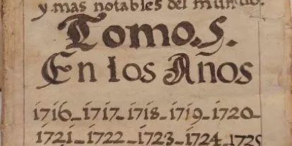 Portada manuscrito