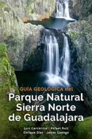 Portada del libro Guía geológica del Parque Natural Sierra Norte de Guadalajara
