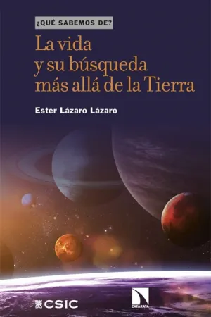 Portada del libro La vida y su búsqueda más allá de la Tierra