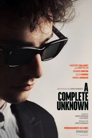 Portada de la película A Complete Unknown