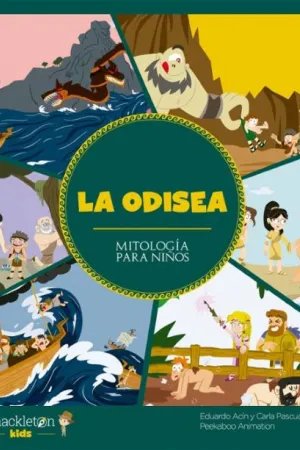 Portada del libro La Odisea. Mitología para niños