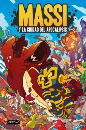 Portada del libro Massi y la ciudad del apocalipsis