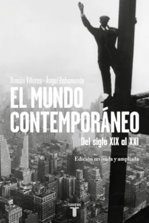Portada del libro El mundo contemporáneo: del siglo XIX al XXI
