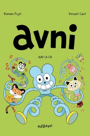 Portada del cómic Avni la lía (Avni, 4)