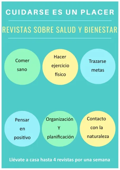 Cartel Exposición temática "Cuidarse es un placer"