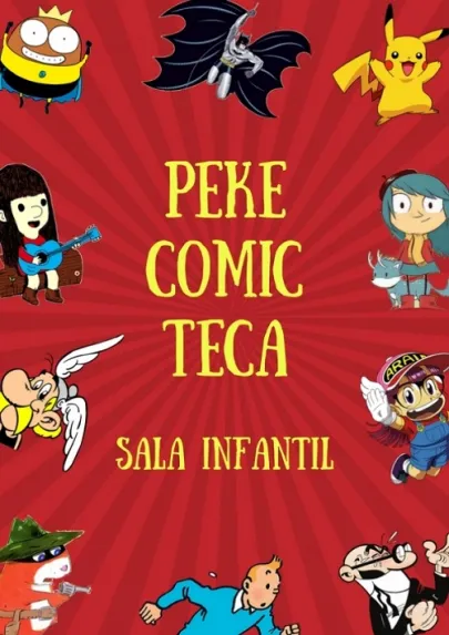 Cartel Peke-Cómic-Teca