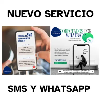 Imagen Nuevo servicio SMS y WhatsApp
