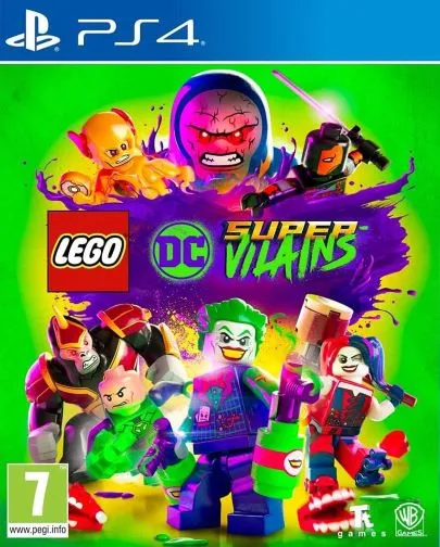 Portada del videojuego Lego DC Súper Villanos