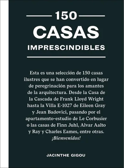 Portada del libro 150 casas imprescindibles