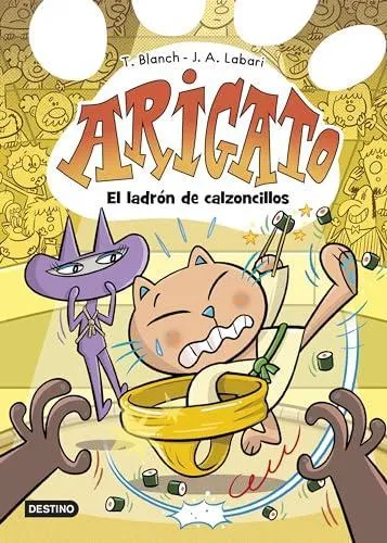 Portada del libro Arigato. El ladrón de calzoncillos