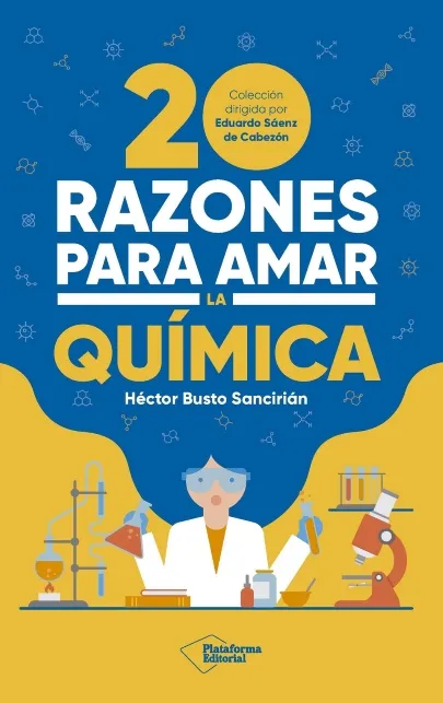 Portada del libro 20 razones para amar la química