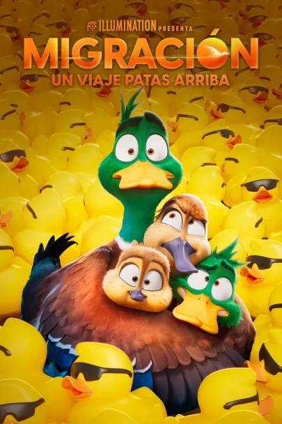 Portada de la película Migración