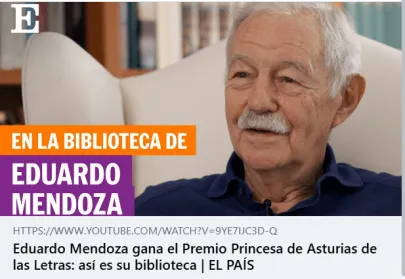 imagen del autor en entrevista