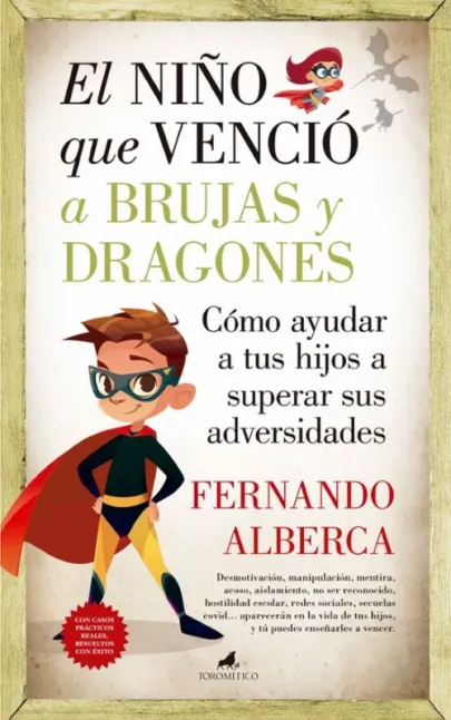 Portada del libro El niño que venció a brujas y dragones