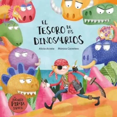 Portada del libro El tesoro de los dinosaurios