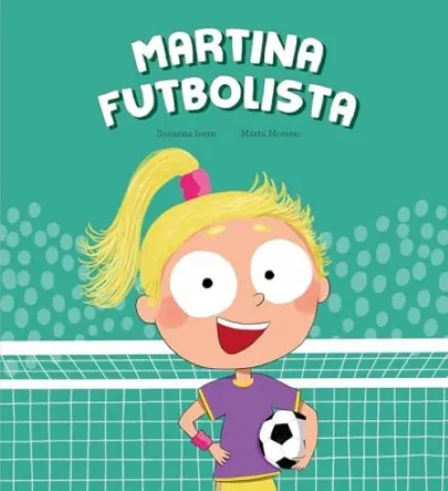 Portada del álbum Martina futbolista