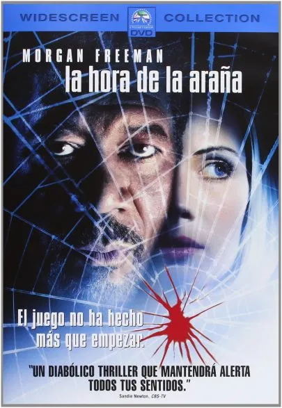 Portada de la película La hora de la araña