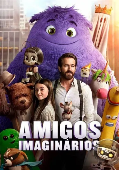 Portada de la película Amigos imaginarios
