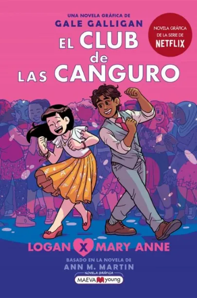 Portada del cómic Logan x Mary Ann (El club de las canguro)