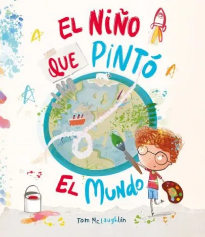 Portada del libro El niño que pintó el mundo