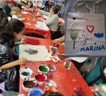 Imagen del Taller infantil “La naturaleza también se pinta”
